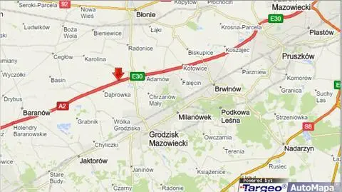 Kolejne utrudnienia na A2. Zderzyły się dwa auta