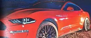 Mustang trafi do policji