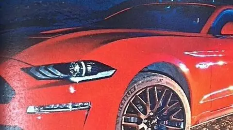 Mustang trafi do policji