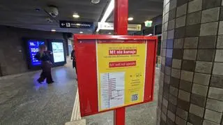 Przejście przy Dworcu Gdańskim 