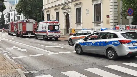 Akcja pirotechników w Ambasadzie Stanów Zjednoczonych