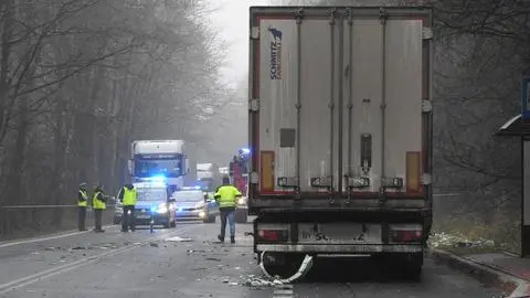 Śmiertelny wypadek na DK50 w Chudolipiu 