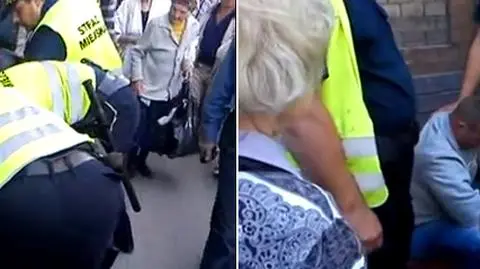 Przepychanki ze strażnikami. "Chłopak nie mógł oddychać"