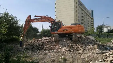 Dom już nie stoi na środku drogi. "Został tylko gruz"