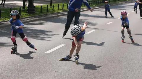 Rolki i rowery. Zamknęli Ujazdowskie na cały dzień