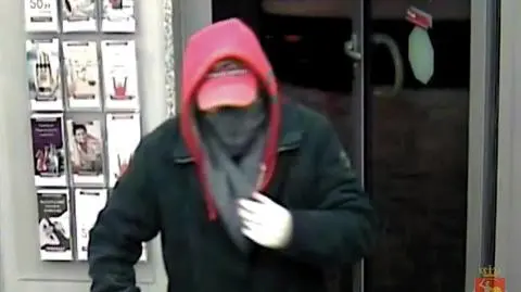 To on napadł na bank