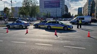 Zderzenie z udziałem radiowozu 