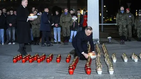 Uroczystości na placu Piłsudskiego