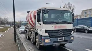 Zderzenie w alei Prymasa Tysiąclecia 