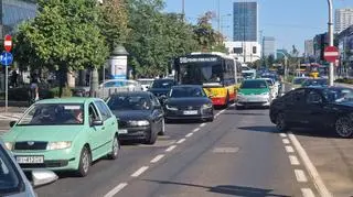 Ostatnie Pokolenie zablokowało Marszałkowską