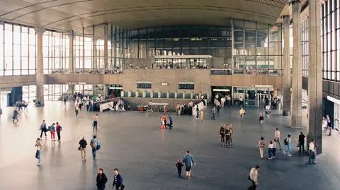 Dworzec Centralny w 1987 roku