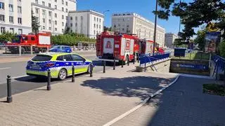 Zadymienie na stacji Racławicka