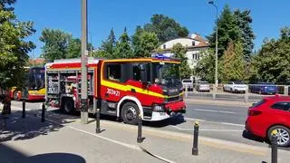 Zadymienie na stacji Racławicka