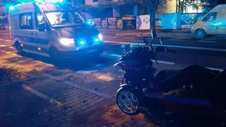 Auto zderzyło się z motoambulansem na Radzymińskiej