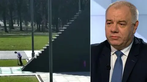 Sasin: nie ma mowy o ogrodzeniu pomnika smoleńskiego