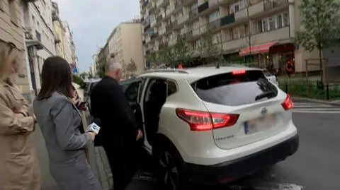 Aktor zeznawał w komendzie przy Wilczej