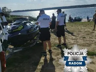 Kolizja na skuterze wodnym 