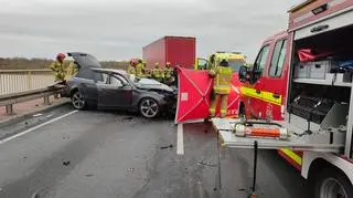 Zginął kierowca auta osobowego