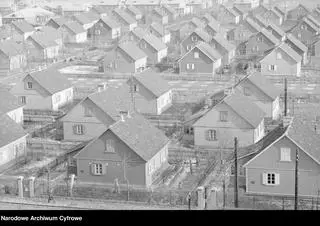 Osiedle Przyjaźń na Jelonkach w 1961 roku