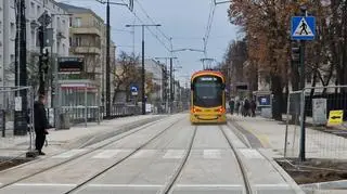 Linia tramwajowa w ciągu Rakowieckiej otwarta
