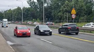 Organizacja ruchu na Wisłostradzie 