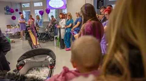 Spotkanie z okazji Dnia Wcześniaka w Szpitalu Specjalistycznym im. Św. Rodziny