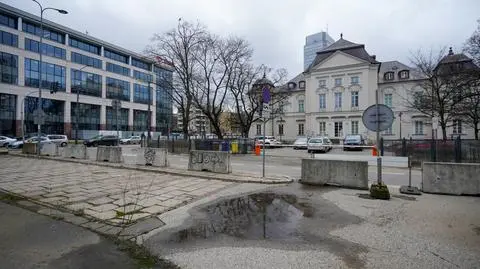 W otoczeniu pałacu powstaje ogród deszczowy