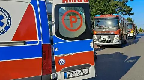 Wypadek w miejscowości Groszowice
