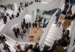 Są dane o frekwencji z pierwszych dni po otwarciu Muzeum Sztuki Nowoczesnej