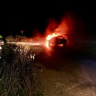 Pożar w miejscowości Grabniak