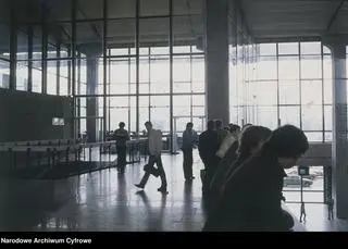 Dworzec Centralny w latach 70. XX wieku