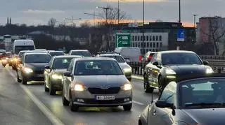 Zderzenie na moście Łazienkowskim