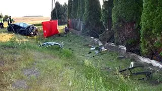 Śmiertelny wypadek w Konopkach koło Mławy