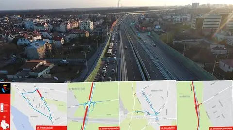 Budowa wchodzi w kolejny etap. Zmiany na Żołnierskiej i Trakcie Lubelskim
