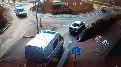 Pościg ulicami Wyszkowa
