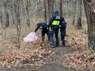 Tajemnicza torba porzucona w Wawrze