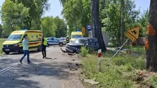 Cztery osoby ranne w wypadku na DK 53