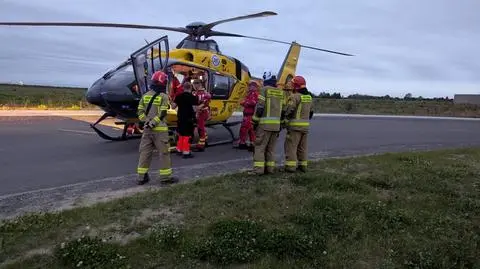 Kierowca fiata po wypadku trafił do szpitala, gdzie zmarł