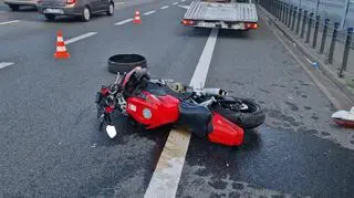 Wypadek na trasie S2