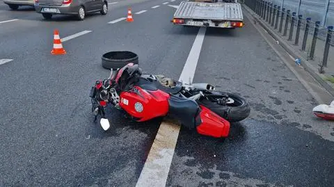 Wypadek na trasie S2