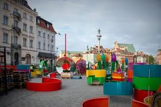 Montaż świątecznej iluminacji 