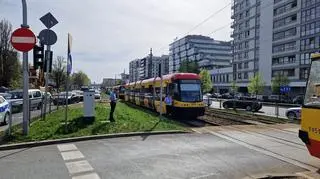 Kobieta została potrącona przez tramwaj