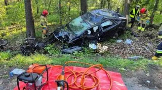 Poważny wypadek na "drodze śmierci"
