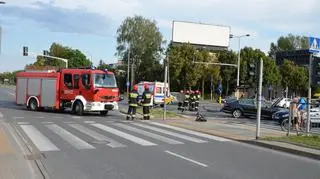 Na miejsce przyjechały służby