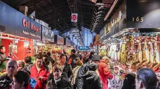 La Boqueria w Barcelonie