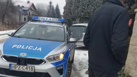 Interwencja policji w Starych Pieścirogach