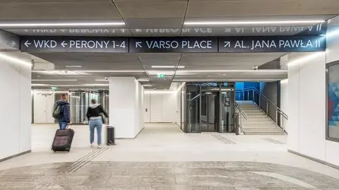 Z Dworca Centralnego prosto do wieżowca. Podziemne przejście otwarte