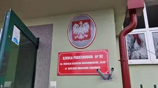 Pożar instalacji w szkole na Targówku 