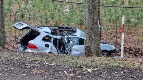 Wypadek pod Warszawą