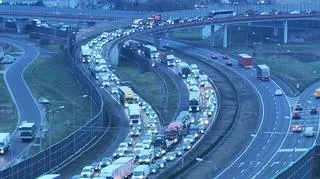 Utrudnienia na trasie S2